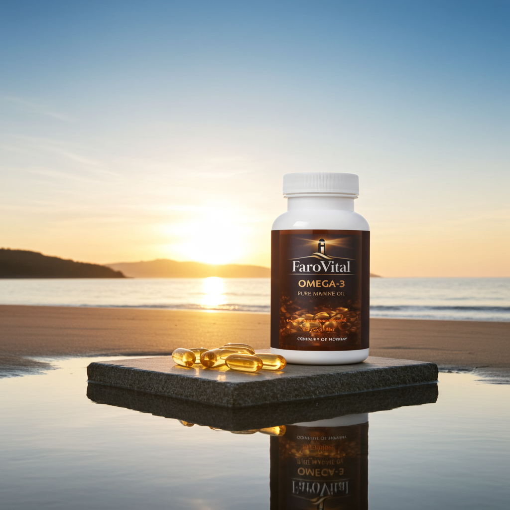 FaroVital Premium Omega-3 + Vitamin E –