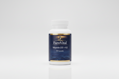 FaroVital Vitamin D3 + K2 – 90 Capsules