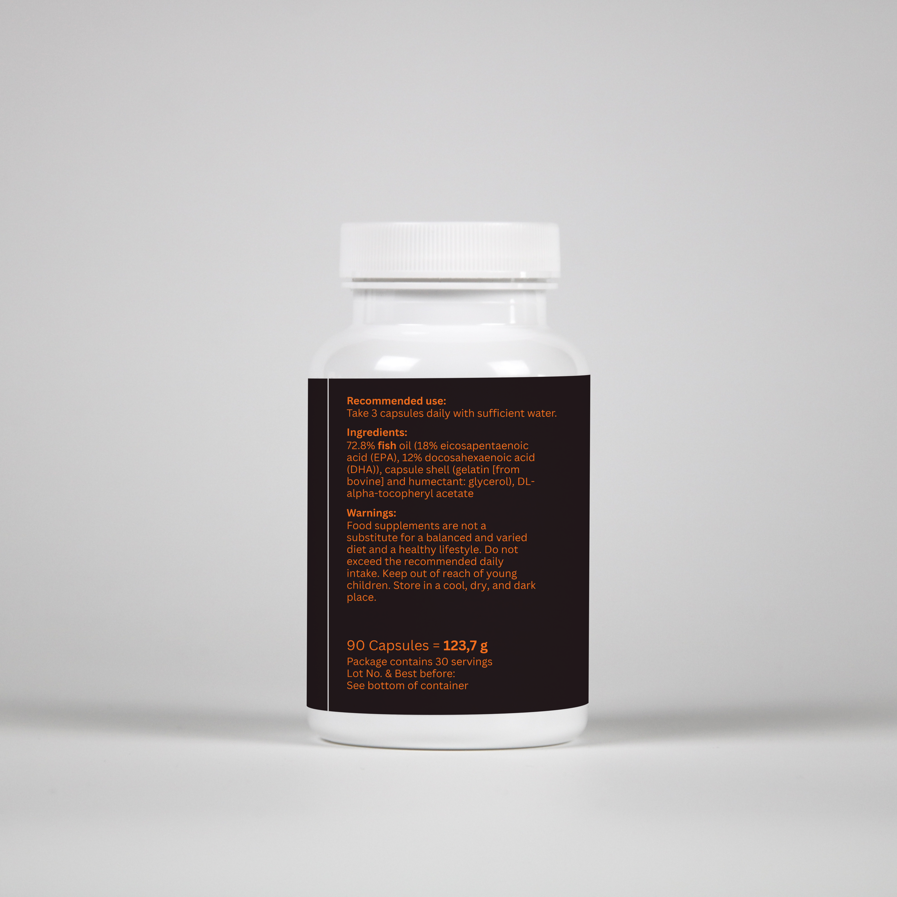 FaroVital Premium Omega-3 + Vitamin E –